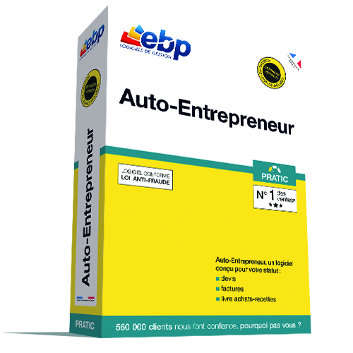 Logiciel de gestion gamme EBP pour les auto-entrepreneurs